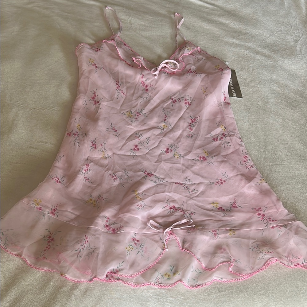 Floral Pink Nightgown
